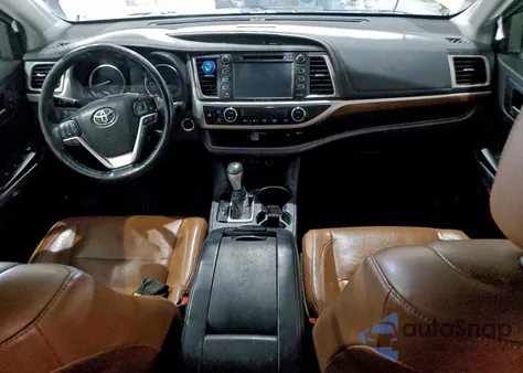 2018 Toyota Highlander Limited from USA, damaged, VIN 5TDDZRFH3JS867044